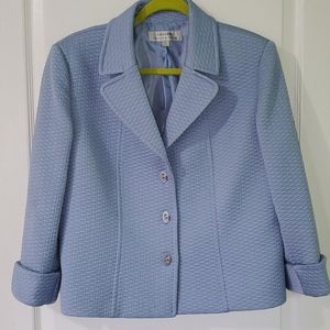 TAHARI Light Blue Jacket / Blazer Size 12